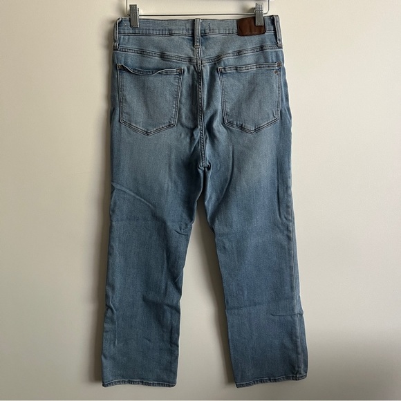 Madewell Cali Demi Boot Light Wash Jeans Size 28 - Picture 5 of 8